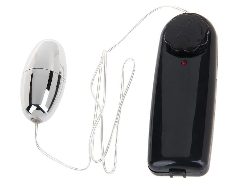 Huevo Vibrador Plateado