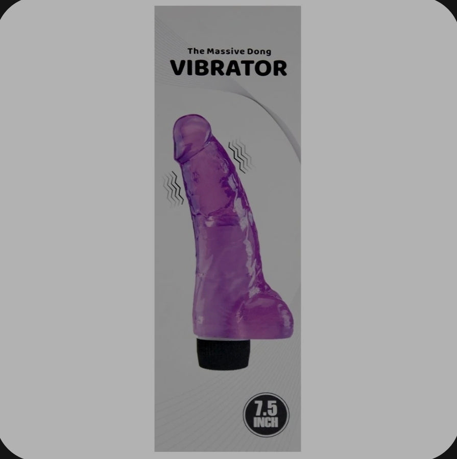 Vibrador Recargable Massive Dong