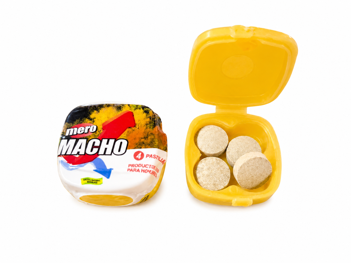 Potenciador Sexual Mero Macho x 4 Capsulas