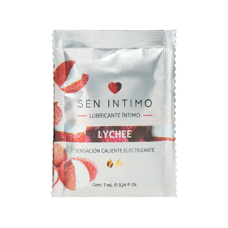Lubricante Íntimo Lyche Sachet Sensación Caliente Sen Íntimo 7 ml