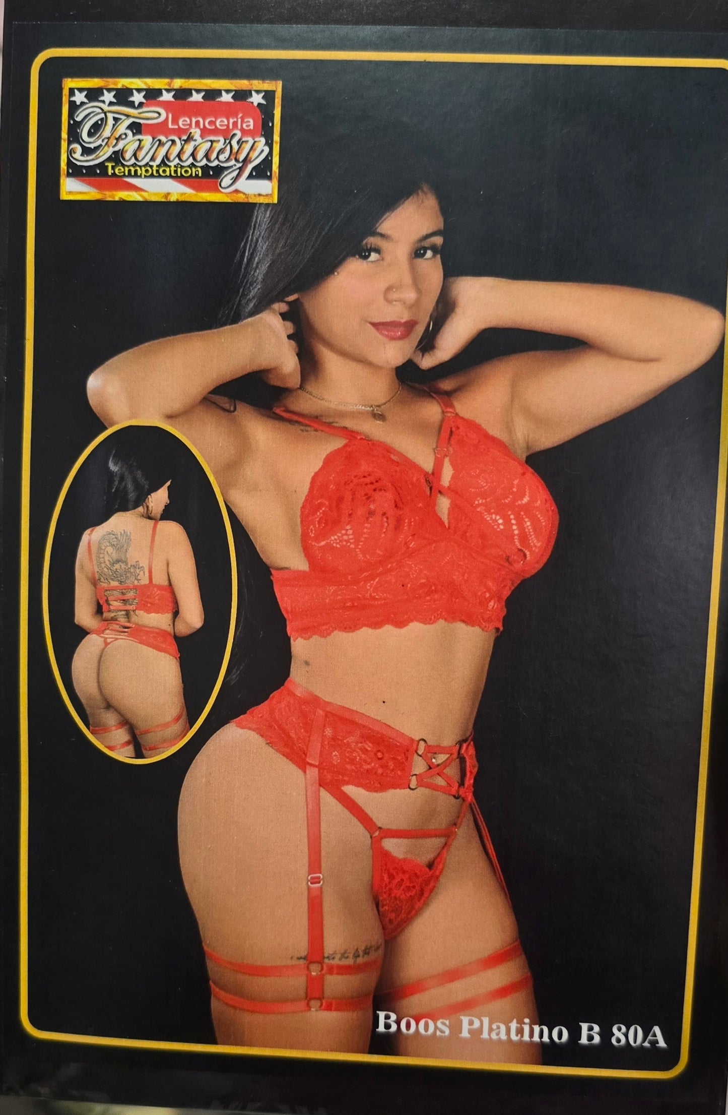 Conjunto de Lencería Fantasy Ref: 80A