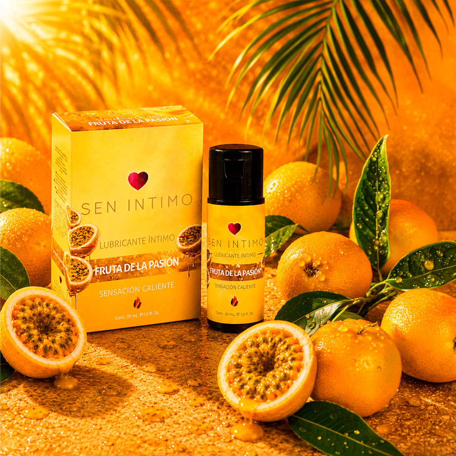 Lubricante Íntimo Maracuya Sensación Caliente Sen Íntimo 30 ml
