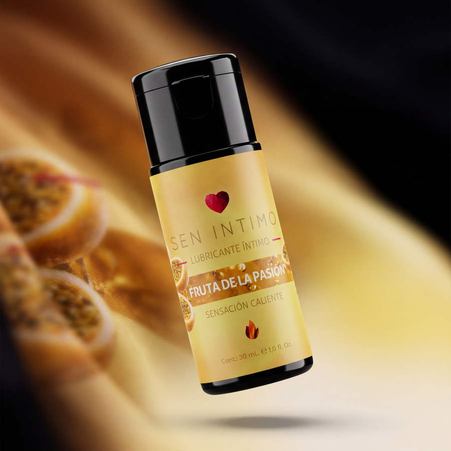 Lubricante Íntimo Maracuya Sensación Caliente Sen Íntimo 30 ml