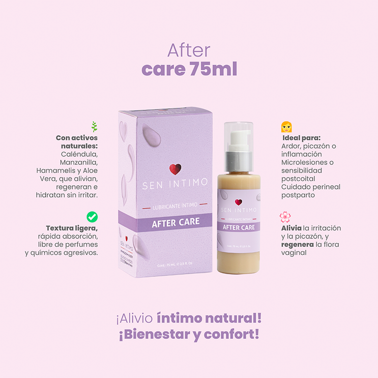 Lubricante After Care Sen Íntimo 75 ml
