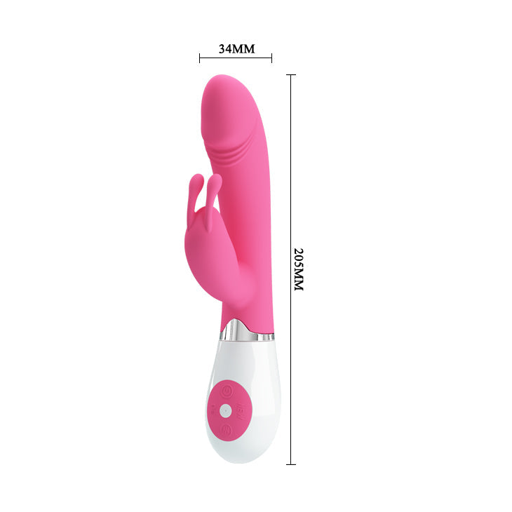 Vibrador con Estimulador de Clítoris