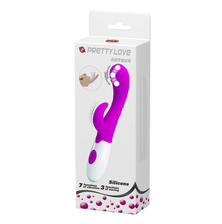 Vibrador Balín con Estimulador de Clítoris Arthur