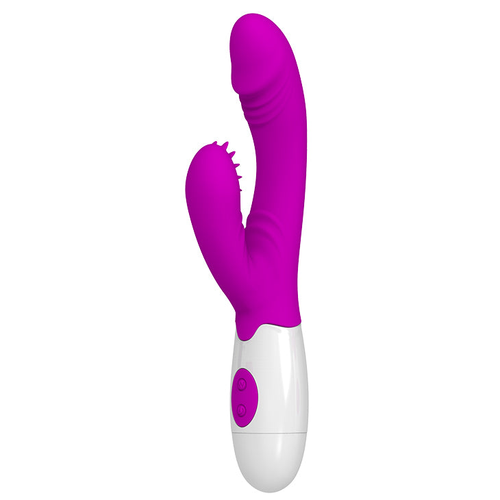Vibrador Balín Punto G con Estimulador  de Clítoris Andre