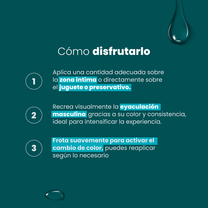 Lubricante Íntimo Cum For men Sen Íntimo 250 ml