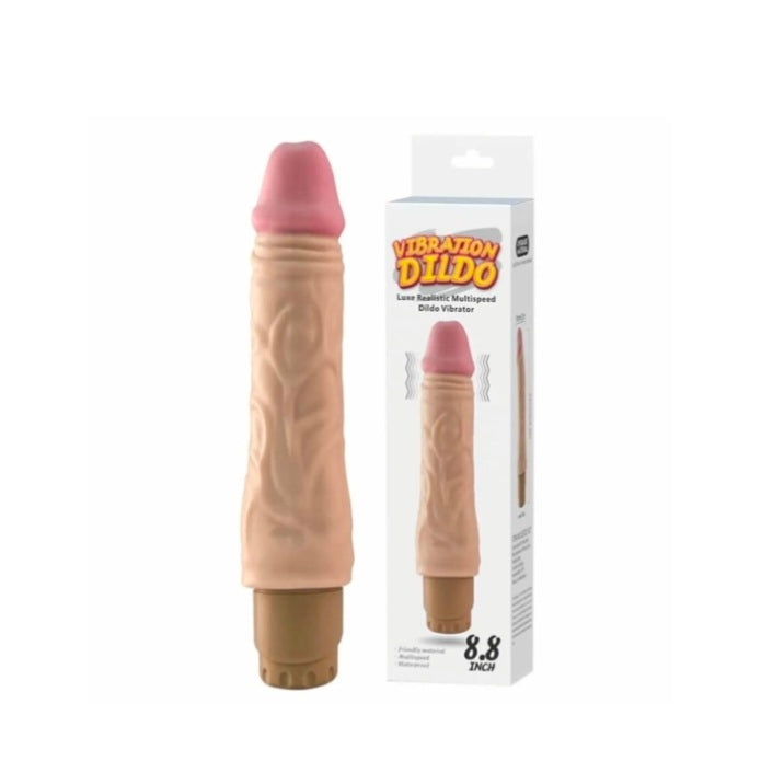 Vibrador Realista 8.8 Multivelocidad Recargable