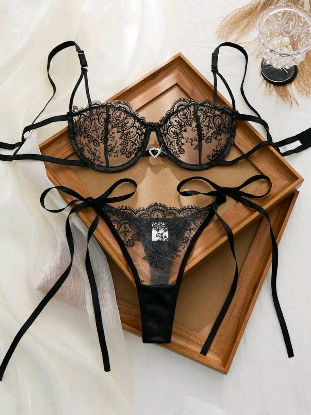 Conjunto de Lencería Elegancia Prohibida