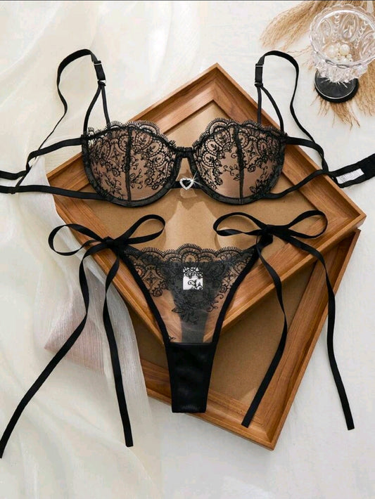 Conjunto de Lencería Elegancia Prohibida