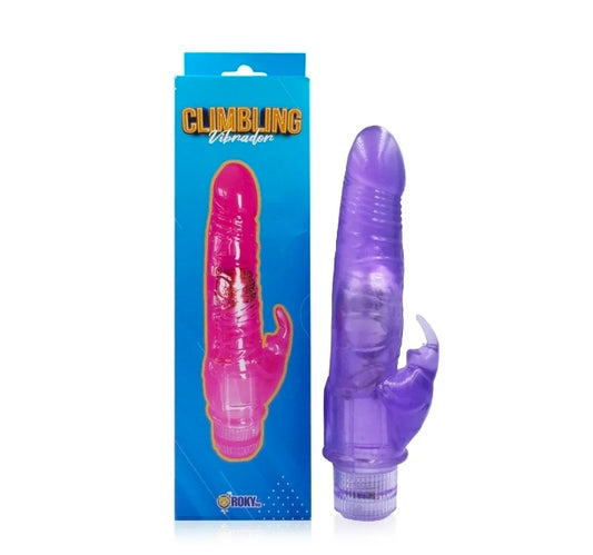 Vibrador con Estimulador de Clítoris  Climbling