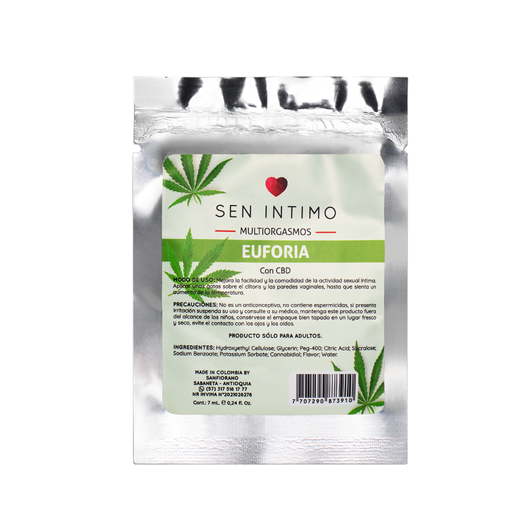 Multiorgasmos Euforia con CBD 7 ml