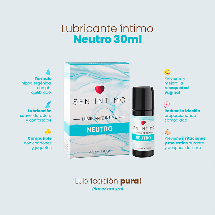 Lubricante Íntimo Neutro Sen Íntimo 30 ml