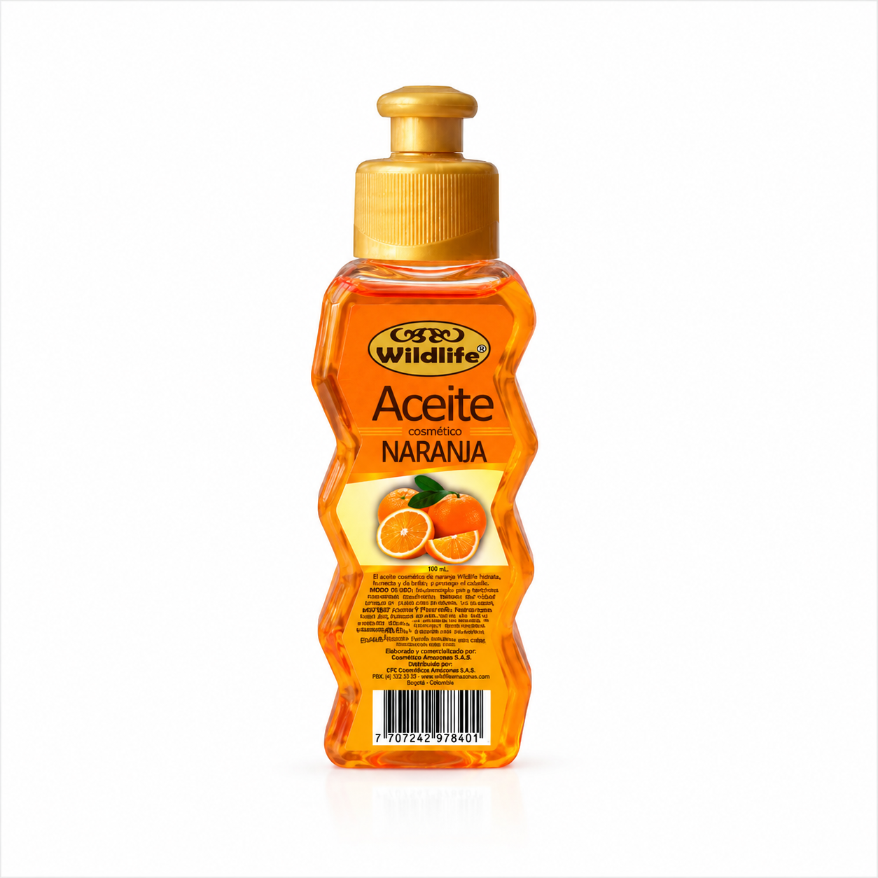 Aceite Corporal de Naranja Wildlife 100 ml