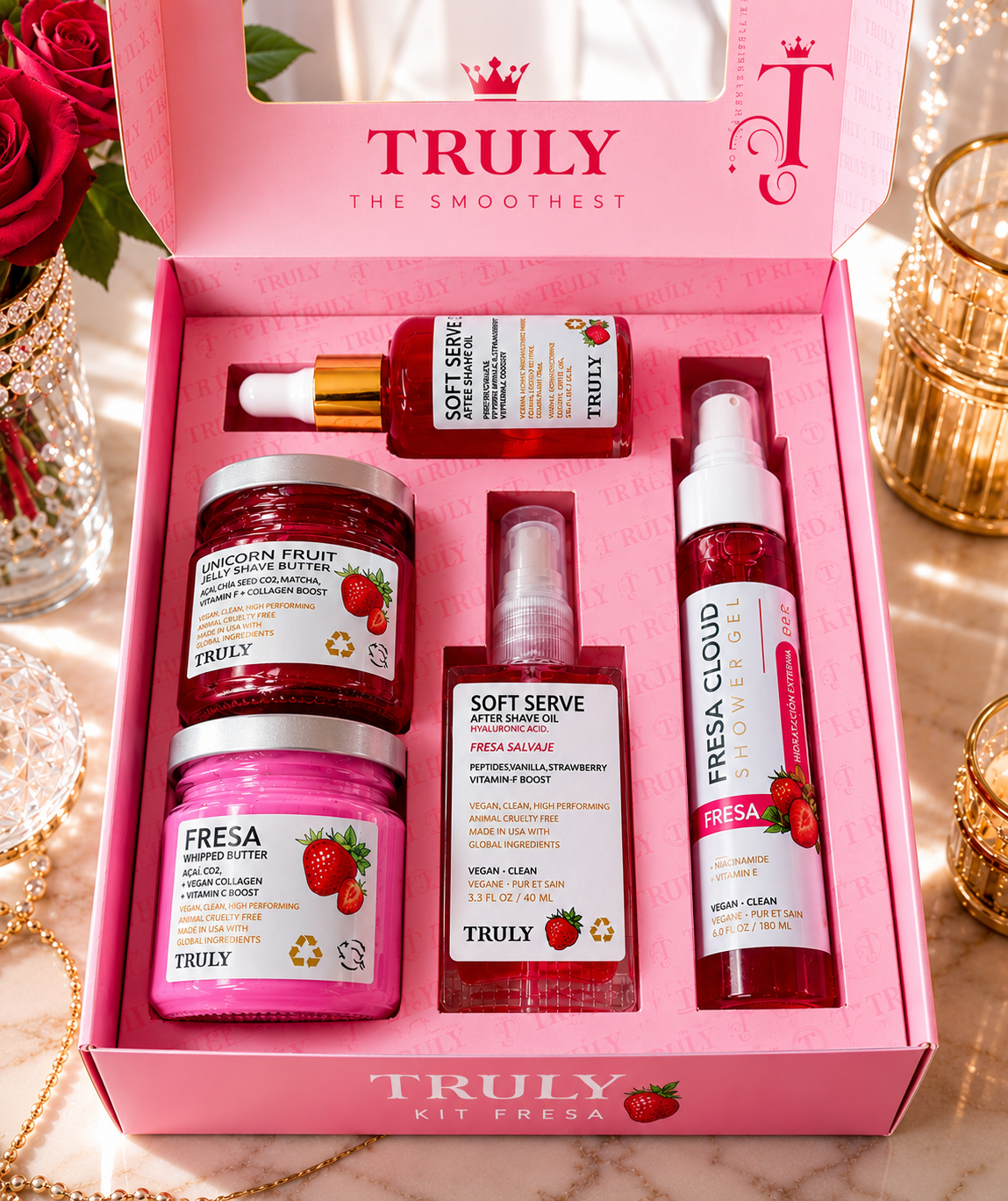 Truly Kit Íntimo de Fresa