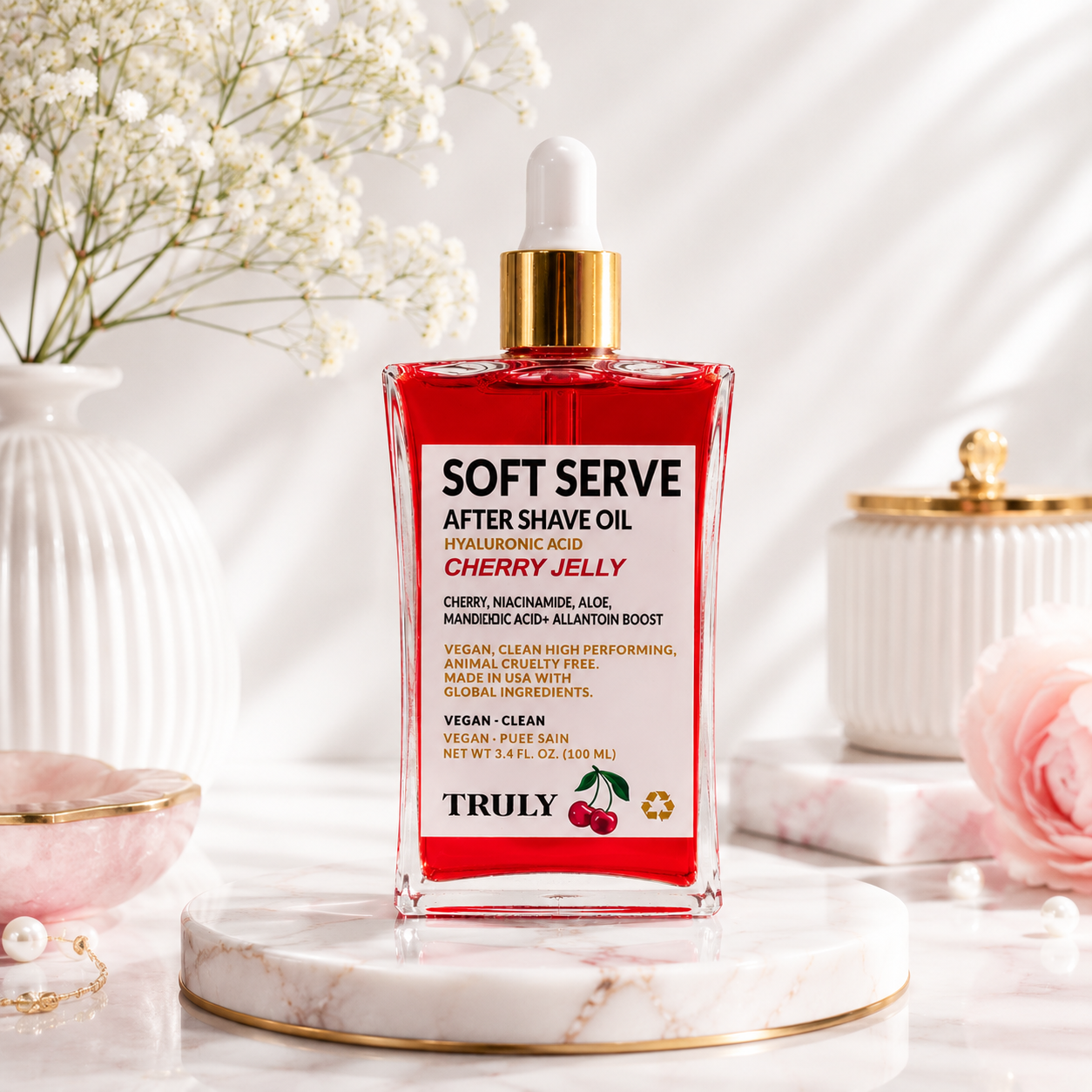 Aceite Íntimo Truly de Cereza 100ml