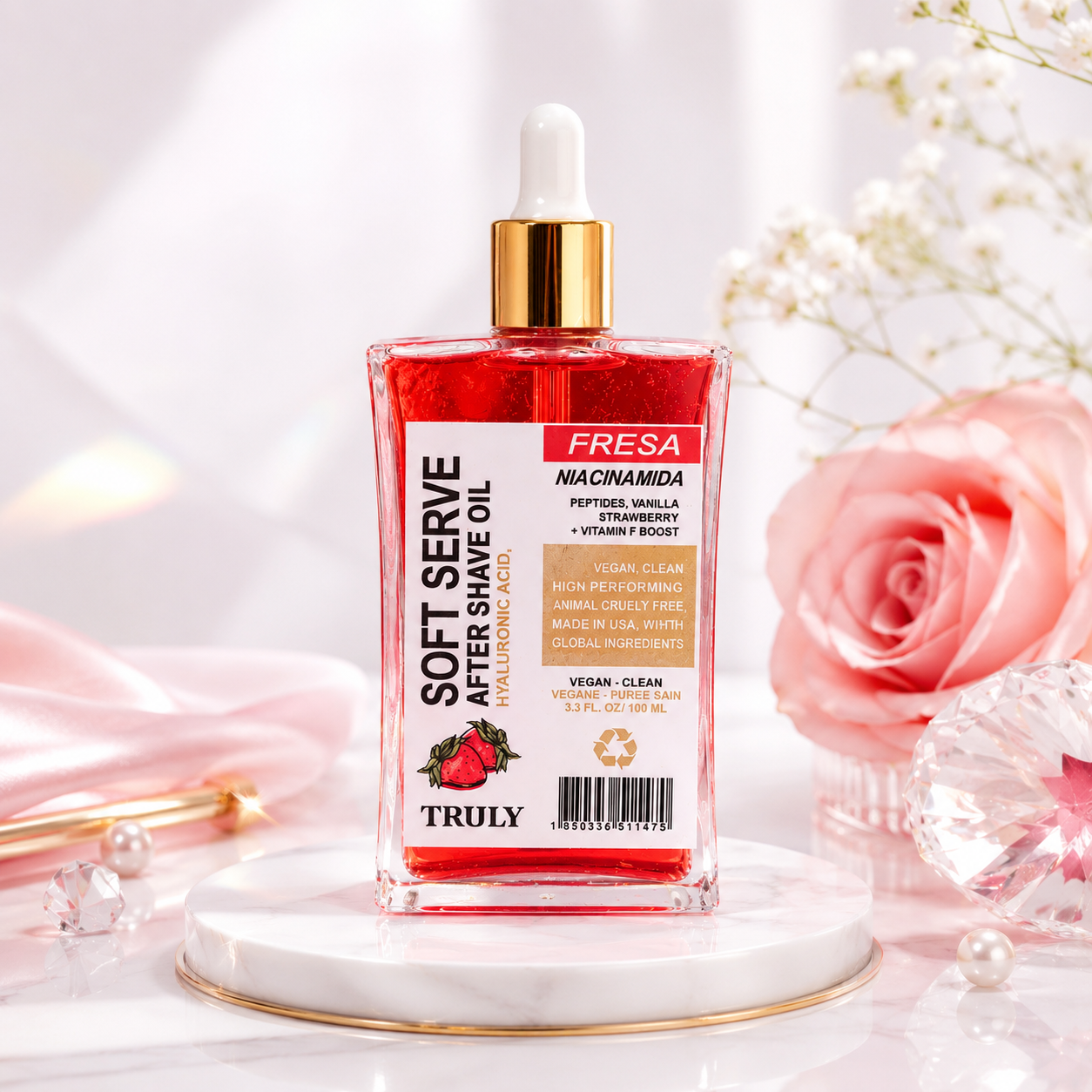 Aceite Íntimo Truly de Fresa 100 ml