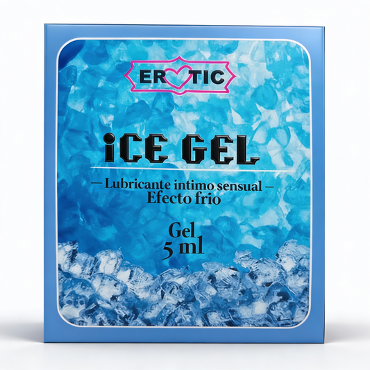 Lubricante Íntimo Erotic Ice Gel Sabor Menta Efecto Frío 5 ml