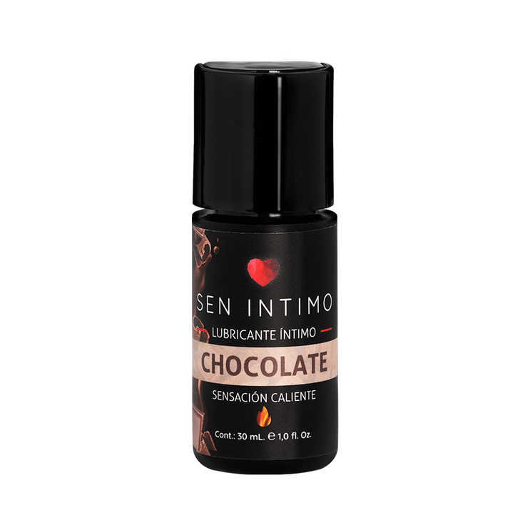 Lubricante Íntimo Chocolate Sensación  Caliente Sen Íntimo 30 ml