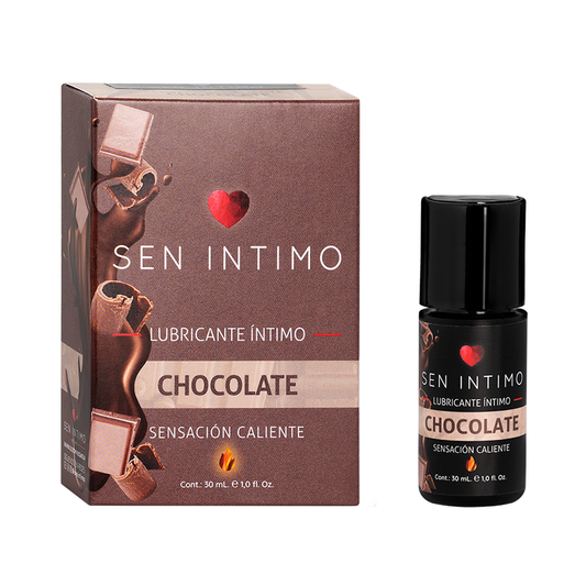 Lubricante Íntimo Chocolate Sensación  Caliente Sen Íntimo 30 ml