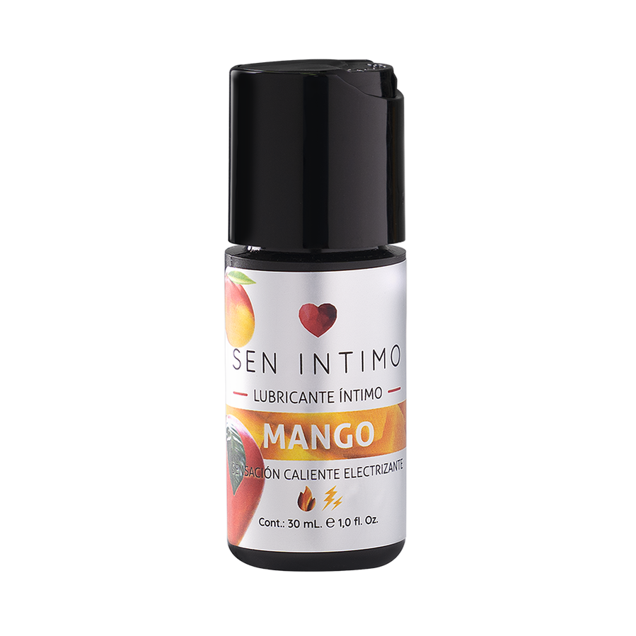 Lubricante Íntimo Mango Sensación Caliente Electizante Sen Íntimo 30 ml