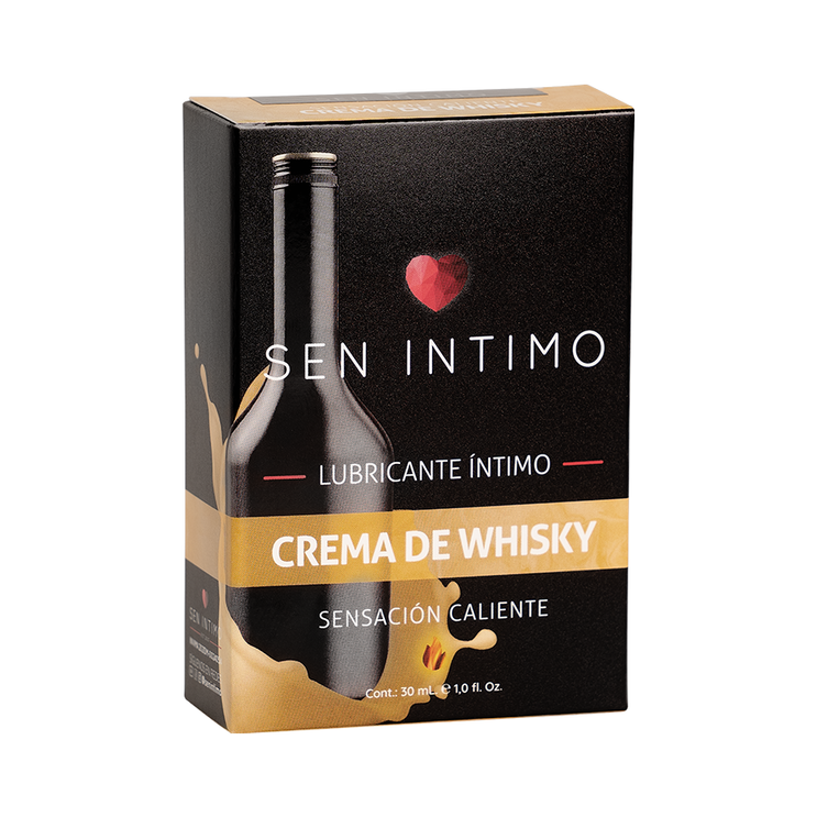 Lubricante Íntimo Crema de Whisky Sensación Caliente 30 ml