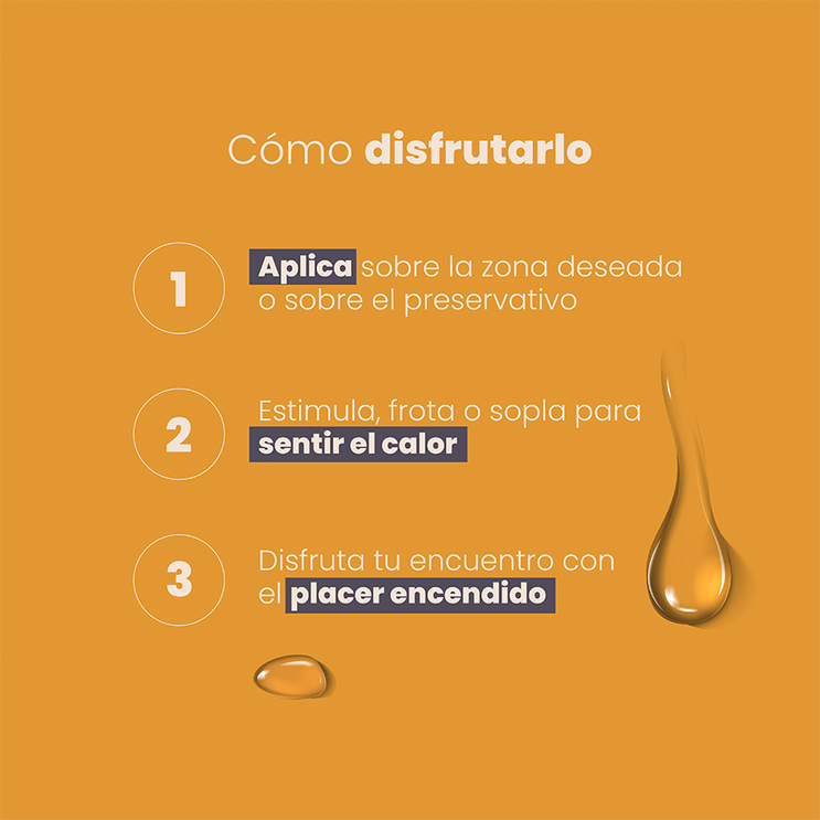 Lubricante Íntimo Crema de Whisky Sensación Caliente 30 ml