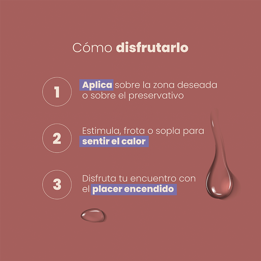 Lubricante Íntimo Capuccino Sensación Caliente Sen Íntimo 30 ml
