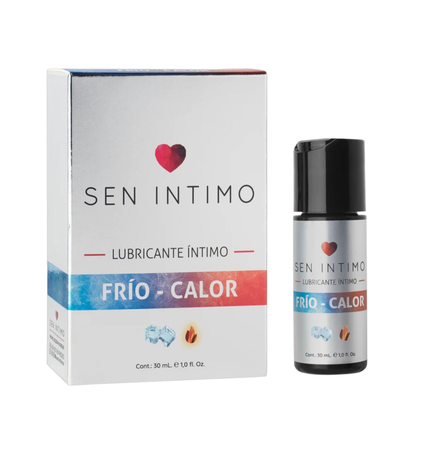 Lubricante Multiorgasmos Frio/Calor Sen Íntimo 30 ml