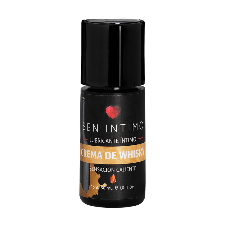 Lubricante Íntimo Crema de Whisky Sensación Caliente 30 ml