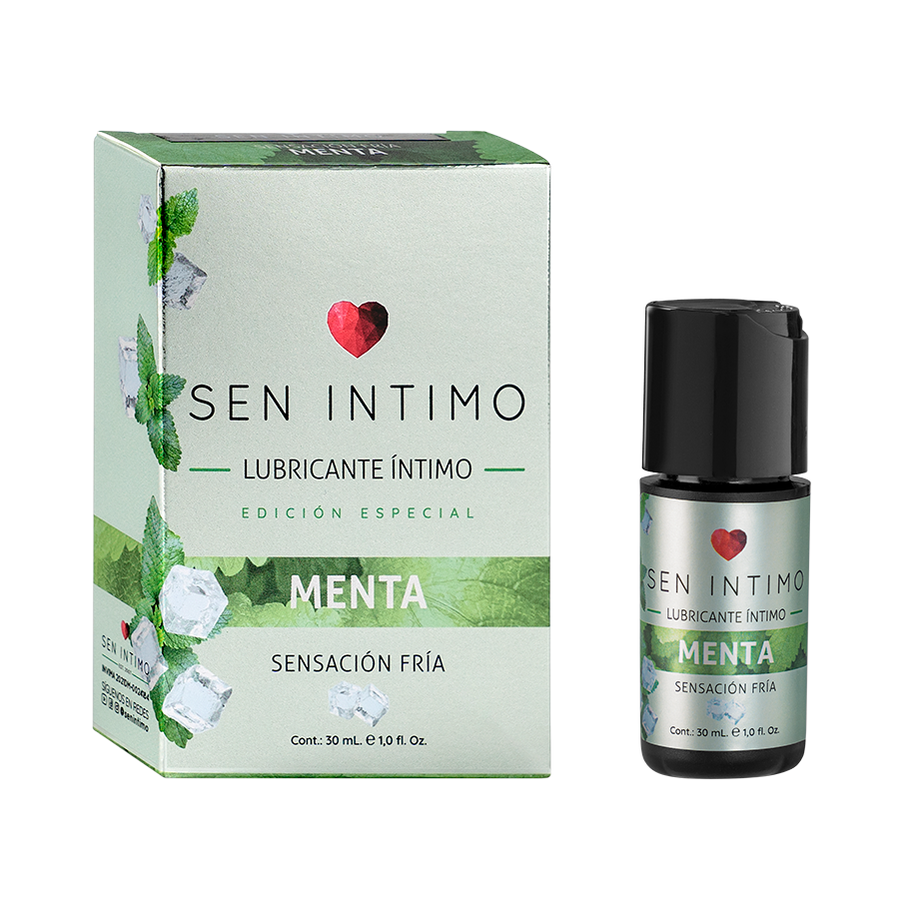 Lubricantes Íntimo Menta Sensación Fría Sen Íntimo 30ml