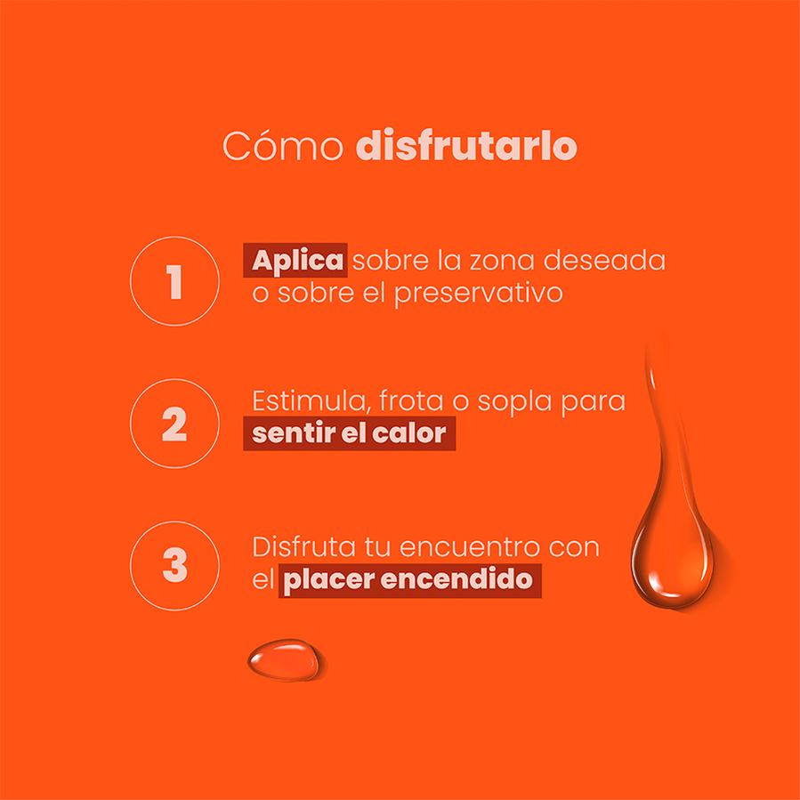 Lubricante Íntimo Caramelo Sensación Caliente Sen Íntimo 30 ml