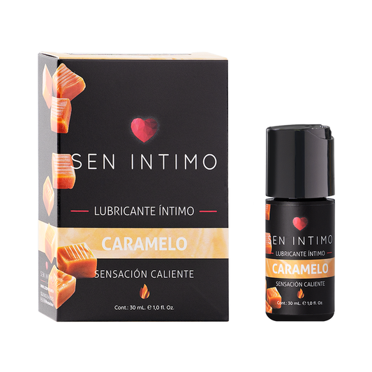 Lubricante Íntimo Caramelo Sensación Caliente Sen Íntimo 30 ml