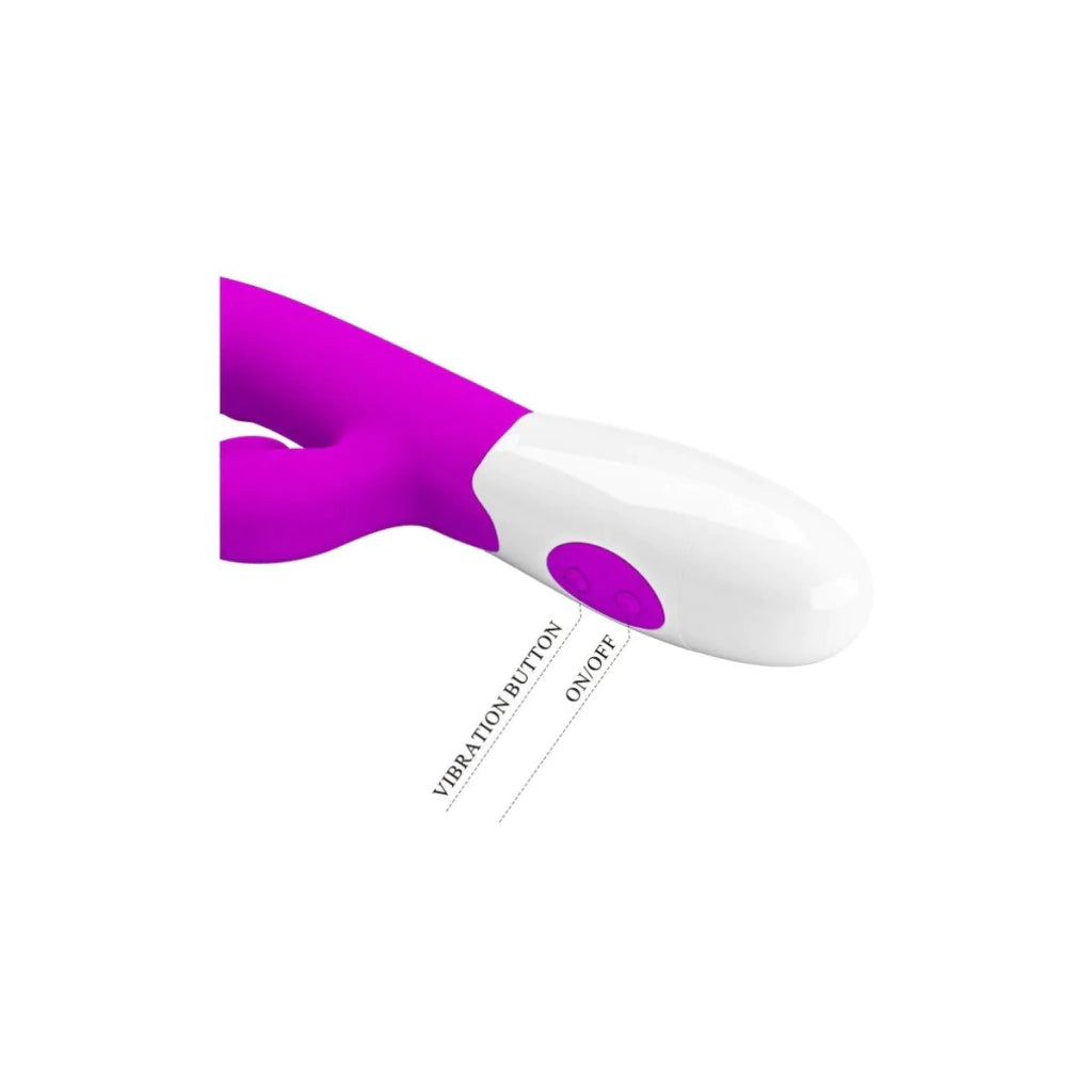 Vibrador con Estimulador de Clítoris Cerberus