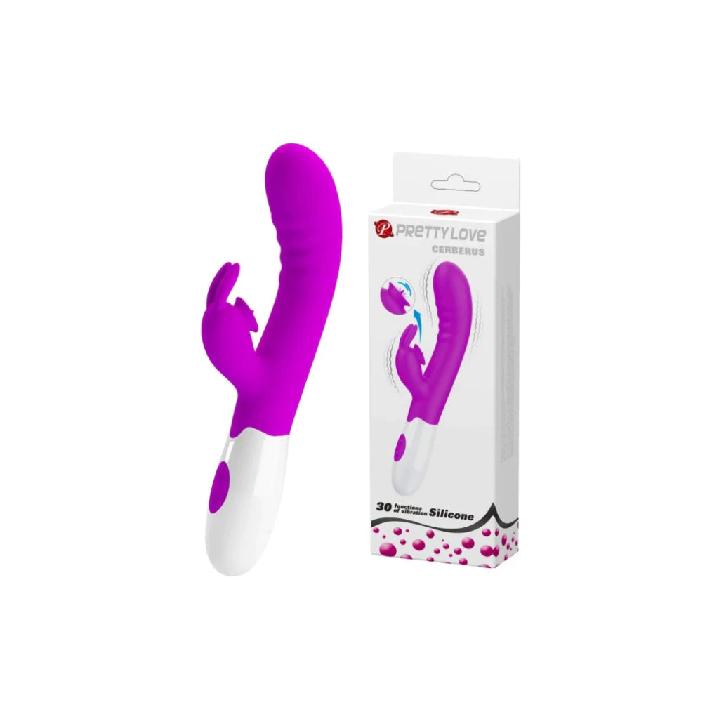 Vibrador con Estimulador de Clítoris Cerberus